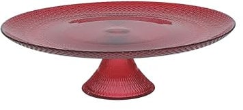 Tognana Passion, alzata 21 cm, vetro, rosso