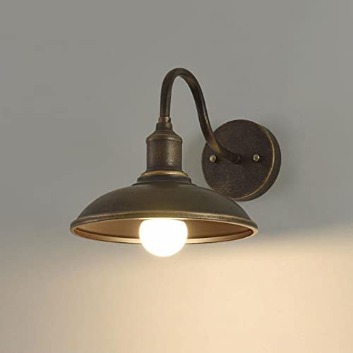 Jadssox Vintage-Außenwandleuchte, industrielle Wandleuchte, wasserdichte Coach-Lampe, Außenwandleuchten, Veranda-Beleuchtungskörper, Wandhalterung für Gartenweg, Garagen-Haustür