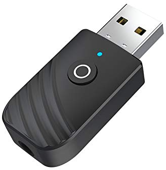 3 in 1 Bluetooth 5,0 Sender und Empfänger 3.5mm, USB Bluetooth Adapter, Bluetooth dongle Transmitter Stick Für TV Zuhause Sound System