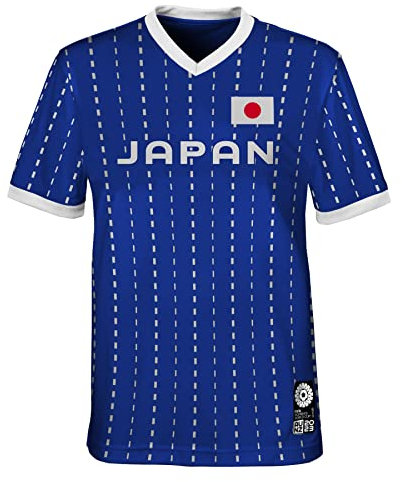 FIFA Offizielles Trikot der Jugendmannschaft der Frauenfussball-Weltmeisterschaft 2023, Japan, Blau, 14-16 Jahre