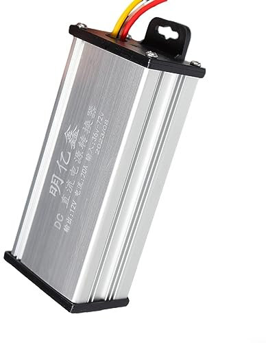 Spannungswandler, elektrischer Spannungswandler Adapter Transformator DC 36-72V auf 12V/10A/30A-36V-72V auf 12V-20A