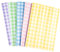 NEBURORA 60 Blatt Buffalo Plaid Seidenpapier,Ostern Seidenpapier, Buntes Dekorpapier für Bastelprojekte, Frühlings- und Osterparty-Deko