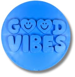 Generic Good Vibes Embosser/Stamp for Fondant, Icing, Cupcake, Cake, Cookie, Decoration