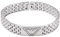 Emporio Armani Bracelet en Acier inoxydable Pour Homme, Argent EGS3126040, Taille Unique, Acier inoxydable, pas UNE Pierre précieuse, Taille Unique, Acier inoxydable, Pas de gemme