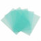 Placa protectora de lente para soldadura, 10 paquetes, material de policarbonato anticaída, color verde (115 x 90 mm)
