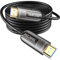 SMICEM 8K HDMI Fibre Optic Cable 50M Optical HDMI 2.1 Cable 48Gbps Ultra High Speed 8K @ 60Hz 4K @ 120Hz Dynamic HDR eARC Dolby HDCP 2.2 & 2.3 for HDTV/Projector/Home Cinema/TV Box