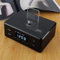 Altavoz inalámbrico Despertador Reloj de Radio Digital, iOS/Android Cargas de teléfonos celulares Radio FM Despertador Doble, Brillo Ajustable, White / 5948(Czarny)