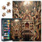 Castle Architecture Jigsaw Puzzles for Adults 1000 Pieces Difficult Challenge Retro Palace Puzzles for Family Game Palace Jigsaw Puzzle for Adults House Wall Decor 27.5X19.7