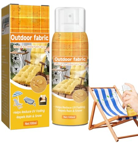 Stoffschutzspray – 100 ml wasserdichter UV-Schutz für Couch und Polstermöbel, Stoffschutzschild für Fleckenresistenz, langlebige Oberflächenbehandlungslösung