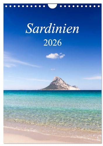 Sardinien (Wandkalender 2026 DIN A4 hoch), CALVENDO Monatskalender: Europas Perle (CALVENDO Natur)
