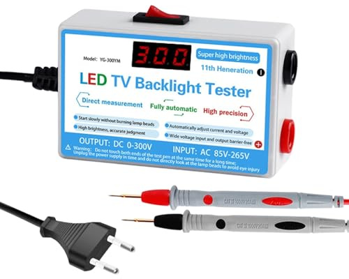 YsXoWiui Led Tester für Backlight Streifen TV Reparaturwerkzeug mit Robustem Pp Material für Techniker Und Heimwerker