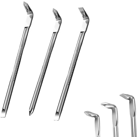 90 Degree Screwdriver Set, 3-Piece Right Angle Screwdriver Kit, Flexible Offset Screwdriver with Phillips and Flat Head, Ideal for Tight Spaces, 120 mm by 17 mm Dimensions