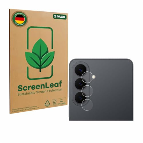 ScreenLeaf 2 Stück Schutzfolie für Samsung Galaxy S26 Plus | 2 Stück (NUR Kameraschutz), Transparenter Displayschutz Made in Germany, Klare Displayschutz-Folie Kratzfest