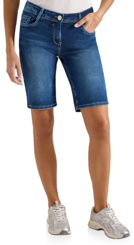 Cecil Slim Leg Jeansshorts im Casual Fit