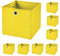 StickandShine 8er Set Gelb Faltbox 28 x 28 x 28 cm Aufbewahrungsbox faltbar