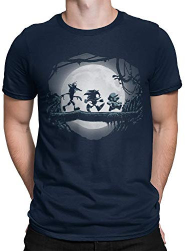 Camisetas La Colmena 4572-Gaming Matata (ddjvigo) (XXL, Azul Marino)