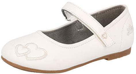 Lico Alicia V Mädchen Geschlossene Ballerinas, Weiß, 36 EU