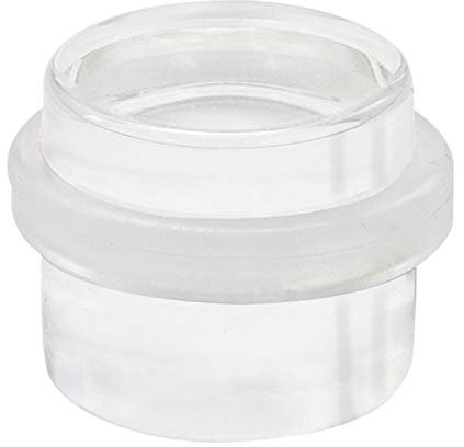 WOLFPACK LINEA PROFESIONAL - Tope Puerta Adhesivo Transparente Redondo