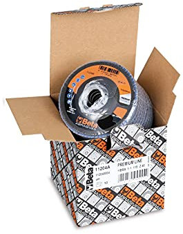 Beta 11204A 80 - Dischi lamellari con tela abrasiva allo zirconio, supporto in fibra di vetro e lamella singola