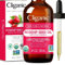 Cliganic olio di rosa mosqueta puro biologico per il viso (120ml) | Spremuto a freddo naturale