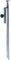 TOM sonnenschirmhalterung 12/32 mm 41 cm Edelstahl Silber