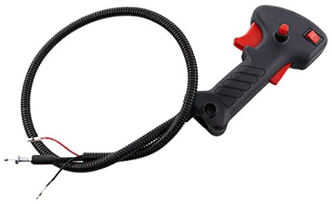 MCHNIC Gasgriff für Güde GFS 1501 B, Leader BC520D, Zipper ZI-MOS145-M Motorsense