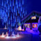 EEIEER Guirlande Lumineuse LED, 50cm 540LED Météore Pluie Guirlande Lumineuse Exterieure Etanche Lumineux Douche Pluie Feux 7.6m pour Nouvel An Mariage Fête Noël Soirée Maison Arbre Sapin Deco Jardin