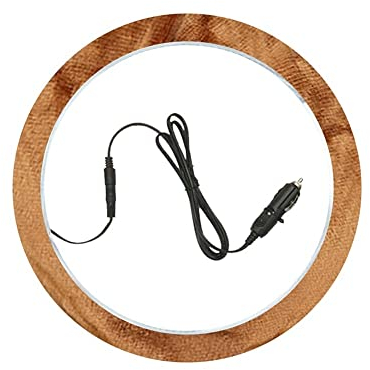 Langlebiger Beheizbarer Lenkradbezug Für Das Auto, 15 Zoll, 38 cm, Lenkradwärmer, Heizungsbezug, Plüschbezug, Autozubehör Auto Lenkradbezug (Color : A)