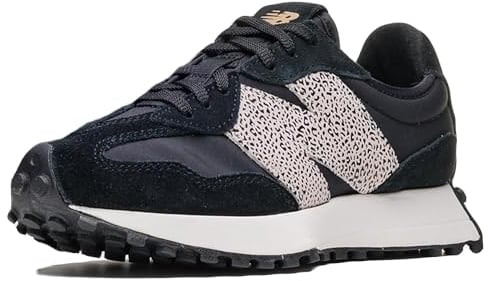 NEW BALANCE Damen 327 Sneaker, schwarz 001, 38 EU