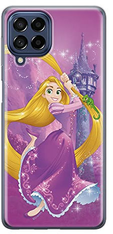 ERT GROUP Handyhülle für Samsung M53 5G Original und offiziell Lizenziertes Disney Muster Rapunzel & Pascal 003 optimal an die Form des Handy angepasst, hülle aus TPU