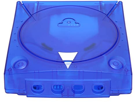 Durchscheinende Kunststoff-Schutzvorrichtung, Durchscheinendes Gehäuse, Dreamcast Dc, Spielekonsole, Dc-Kunststoffgehäuse, Schutzvorrichtung, Dreamcast Dc, Durchscheinendes Gehäuse, Dreamcast Dc, Durc