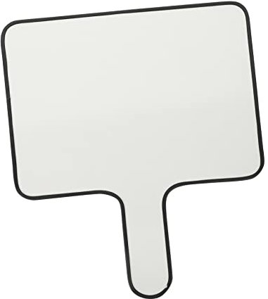 MAGICLULU Antworttafel Abwischbare Paddel Kawaii-zubehör Acryl-trockenlöschtafel Schnelle Reaktion Weiß Tragbare Anzeigetafel Klein Fußballbrett Whiteboard Hand Beide Seiten Student