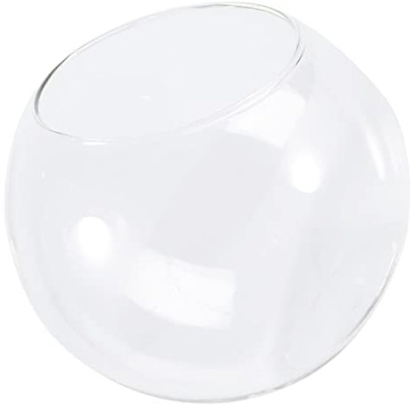 minkissy Nid De Verre pour Hamster Nid De Refroidissement pour Hamster Bac à Sable pour Cochons Dinde Baignoire en Verre pour Hamster Cages Mini Cabane Chinchilla Un Verre