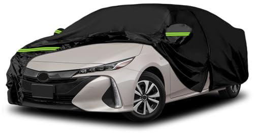 Auto Abdeckung für Toyota Prius 2003-2024 Oxford Baumwolle Wasserdicht für Regen Sonne Staub Schutz Auto Plane