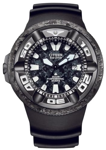 Citizen Herren Analog Eco-Drive Armbanduhr Promaster Marine
