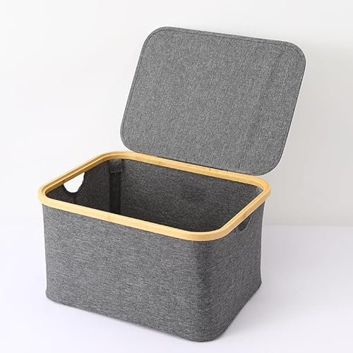 Panier à Linge 40L Pliable - En Tissu Résistant et Lavable - Parfait pour Salle de Bain, Chambre d'Enfant et Voyage