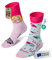 Many Mornings - Mismatched Socken - Lustige Socken Unisex - Barbie Socken - Geschenkidee - Design: Barbie - Made in EU - 39-42