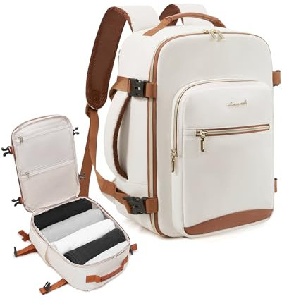 LOVEVOOK for Ryanair Cabin Bags 40x20x25 Underseat Carry On Bag Hand Luggage Backpack for Women Travelling 20L Size Travel Backpacks for Planes Small Flight Rucksack