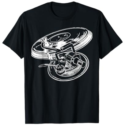 Technics 1200 Turntable - Club DJ - Vinyl Junkie T-Shirt