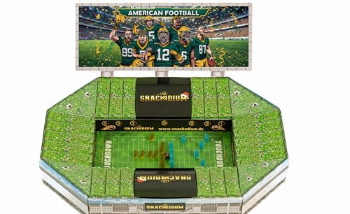 AMERICAN FOOTBALL Adventskalender 2024, Einizgartiges Geschenk für echte Football Fans, Echtes Stadionfeeling. Eine Überraschung für jeden Football Fan. (Grün)