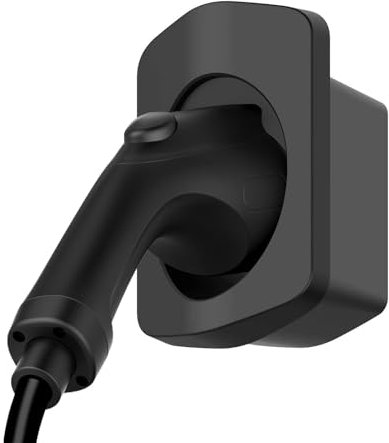 POHOVE Type 2 EV Charger Holder,Wallbox Charging Cable Organiser Wall Mounted Connection Cable Holder,Wall Mount EV Charging Cable Organiser,For Type 2 IEC 62196-2