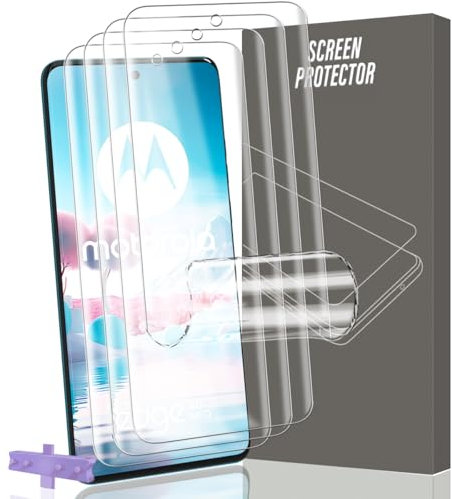 Gelaasso Protection D'écran pour Motorola Edge 40 Neo/Edge 40, Protection Film TPU 4 Pièces, HD Clair Doux Transparent Film de Protection d'écran pour Motorola Edge 40 Neo/Edge 40 (pas en verre)