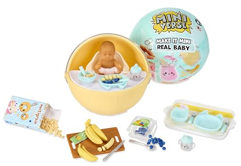 MGA's Miniverse Make It Mini Collectibles - Blind Packaging, DIY,Food, Bottles, Replica Food, Not Edible, Collectors, Toy for Girls, Realistic Miniature Baby, Gifts 8+