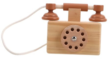 COSMEVIVI Vintage Telefon Spielzeug Für Mädchen Retro Drehwähler Fördert Eltern- Mädchen-interaktion Für Geburtstagsfeiern Und Spielzeug Für Kleinkinder