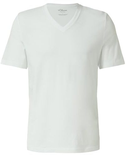 s.Oliver Herren 2172358 T-Shirt mit V-Neck