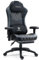Dowinx Sedia da gaming, ergonomica, da ufficio, con massaggio e riscaldamento, cuscino a molle insacchettate, come nel divano, sedia girevole in PC, con supporto lombare e poggiapiedi, nero e bianco