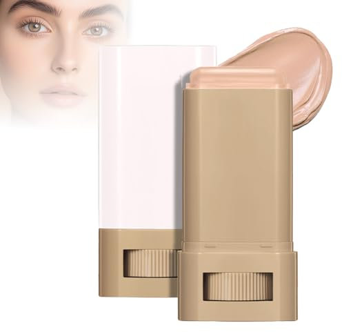 Foundation Stick, Make Up Serum Boosted Skin Tint Abdeckender, Wasserfest und Langanhaltend Feuchtigkeitsspendender Concealer Balm 24HR Natural Glow für den Tag makellose Haut (Foundation #5)