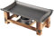 Toyvian 1 Set Teglia per Padella in Alluminio Antiaderente All'aperto Piccola Griglia Portatile Stufa Barbecue Portatile Griglia per Barbecue Stufa da Cucina da Campeggio Nero di Legno