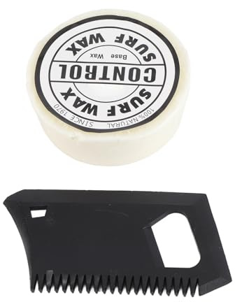 Culnflun Antislip parafina Surf Surfin Skateboard Cera Accesorio de Placa de surfio con Cera de Cera Cera Base multitemperatura para Surfear y Patinar