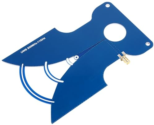 Orolotay New UWB Antenna Ultra Wideband Antenna High Gain Image Transmission Positioning TEM 850MHz -11GHz SMA Female